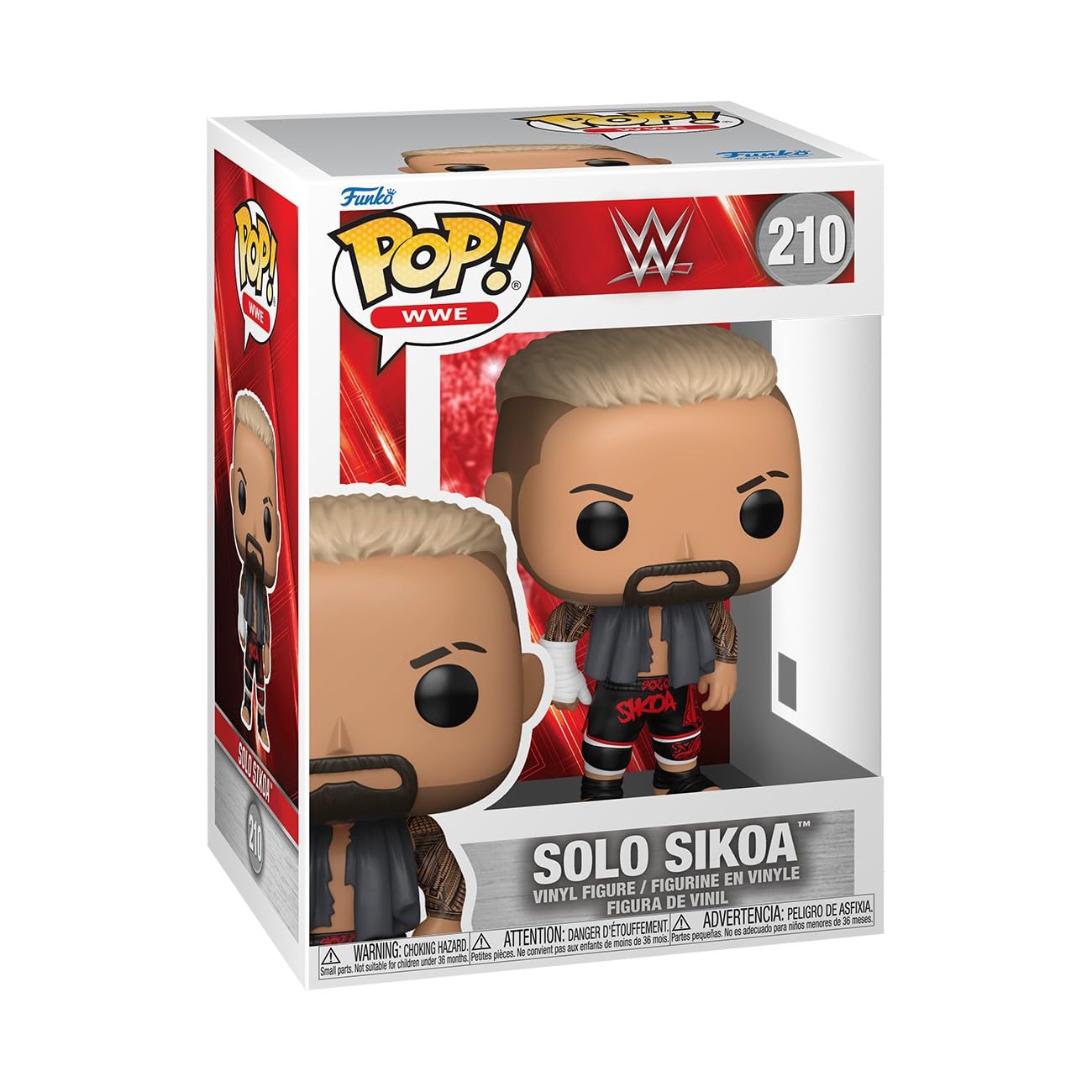 Funko POP! WWE: Solo Sikoa - Collectable Vinyl Figure - Gift Idea - Official Merchandise - Toys For Kids & Adults - Model Figure for Collectors and Display