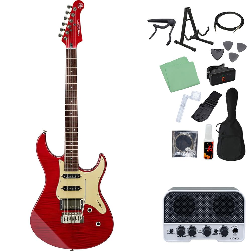 Amazon | YAMAHA PACIFICA612VIIFMX Fired Red エレキギター