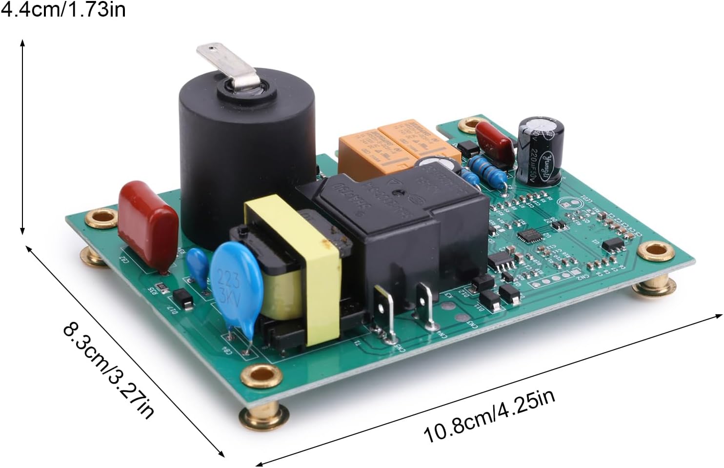 520820 Circuit Board Compatible with SF20/25/30/35/42 SF20F/25F/30F/35F/42F USE 520832 Wire Kit, DC 12V RV Furnace Heater Ignition Control Circuit Module Board Fan Control Ignition