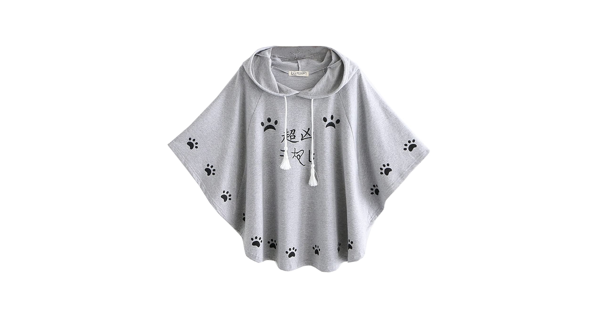 Hotmiss Girl's Cat Ear Hooded Pullover Long Sleeve