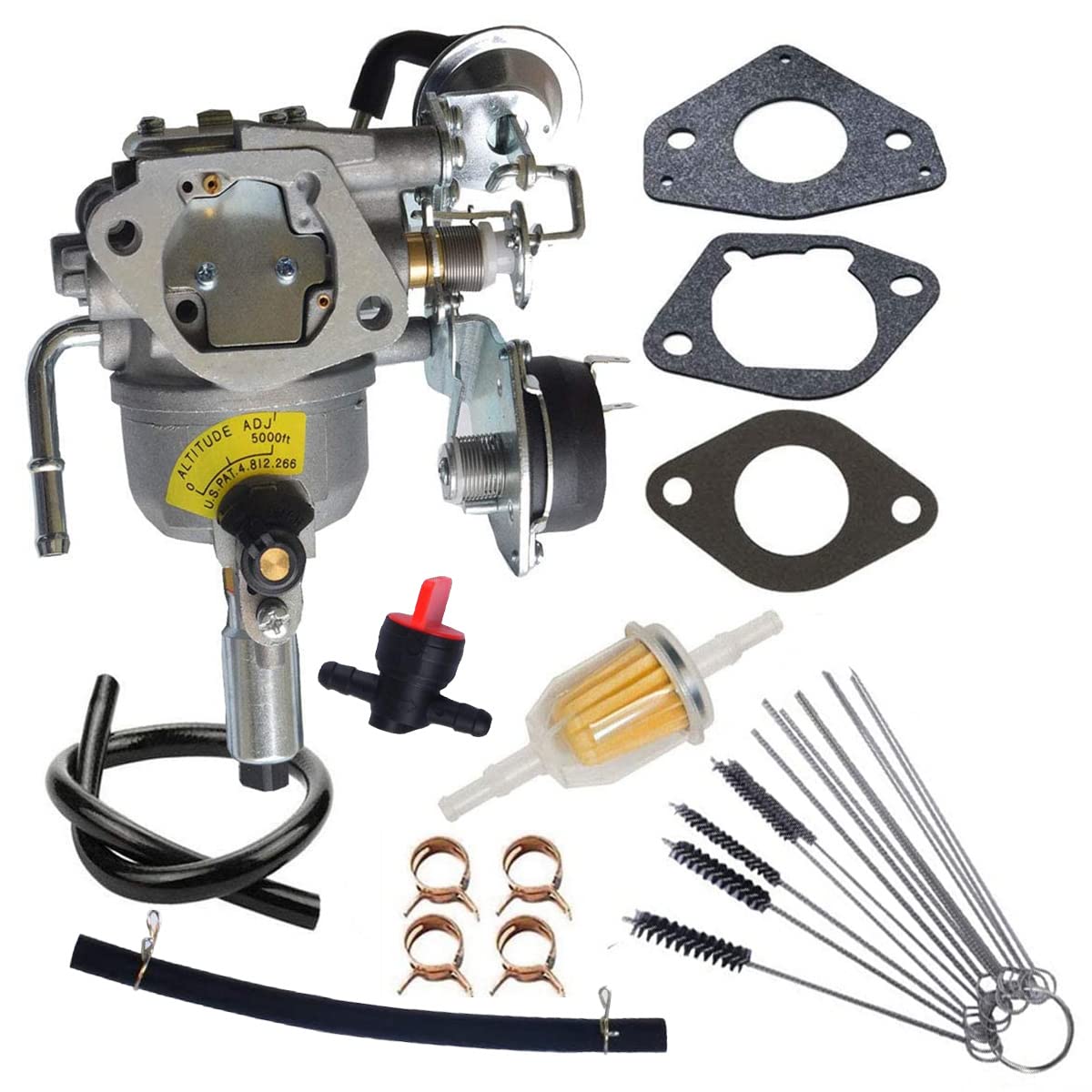 541-0765 Carburetor Compatible with Onan 5500 Grand Marquis Gold RV generator HGJAA HGJAB,Replaces 48-2042,141-0982, 141-0983