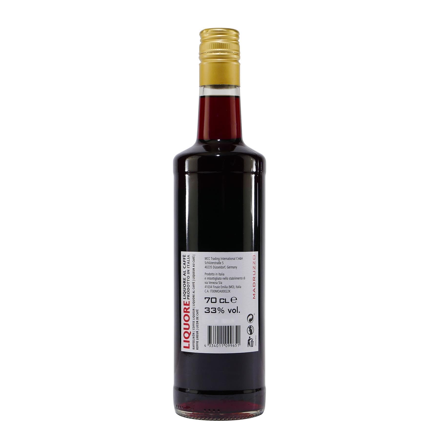 Madruzzo Liquore al Caffè mit Geschenk-Holzkiste