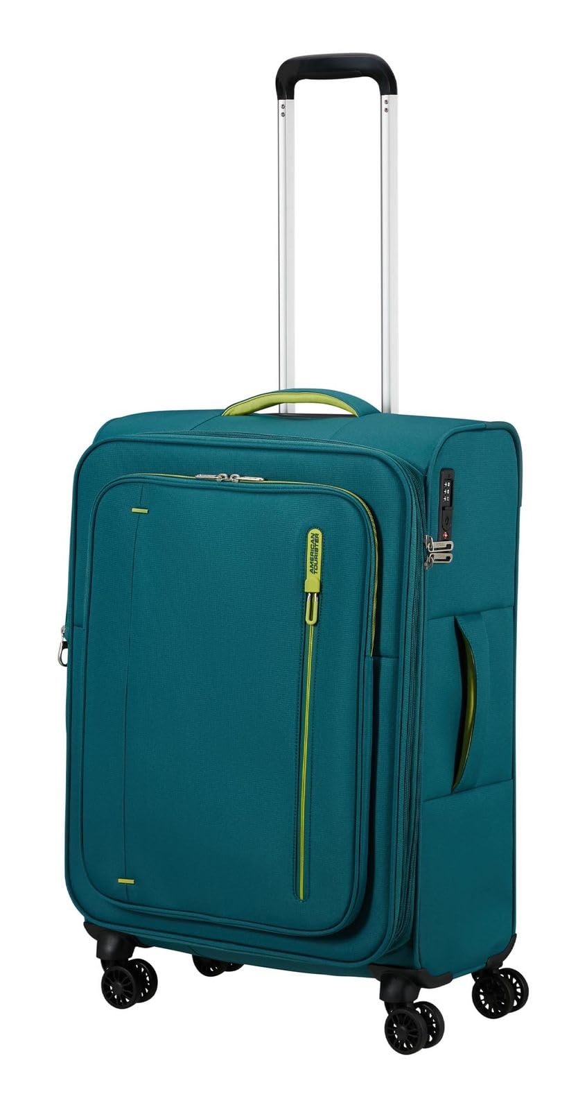 American Tourister Trolley Cloudrider Spinner Exp. TSA Misty Teal Azul petróleo 66cm