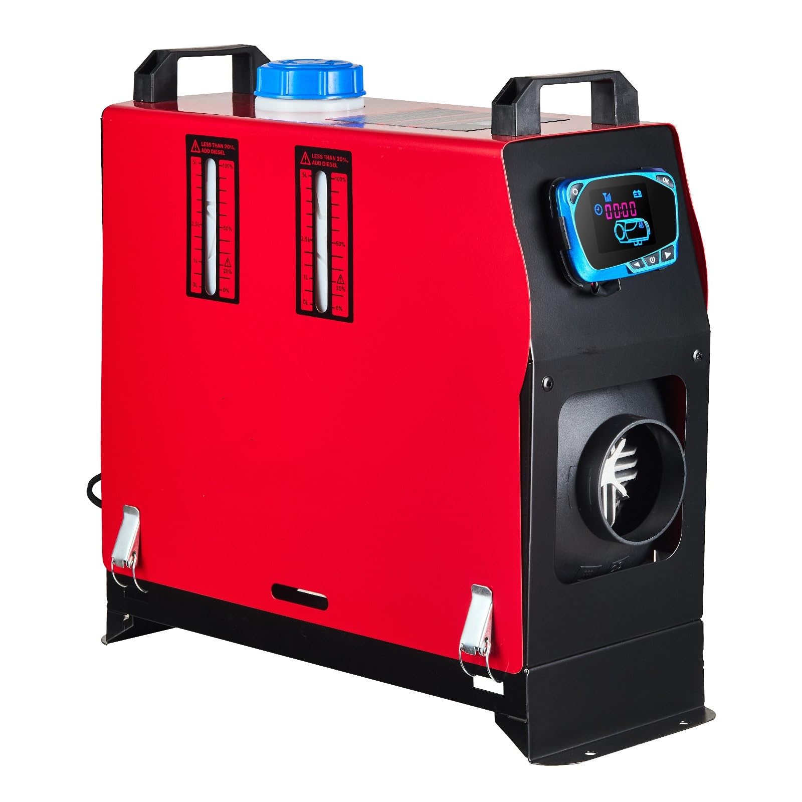 5 kW 12 V nagrzewnica powietrza na olej napędowy All-in-One nagrzewnica jednootworowa ogrzewanie na olej napędowy przenośny grzejnik na olej napędowy do samochodu, na kemping, łodzie