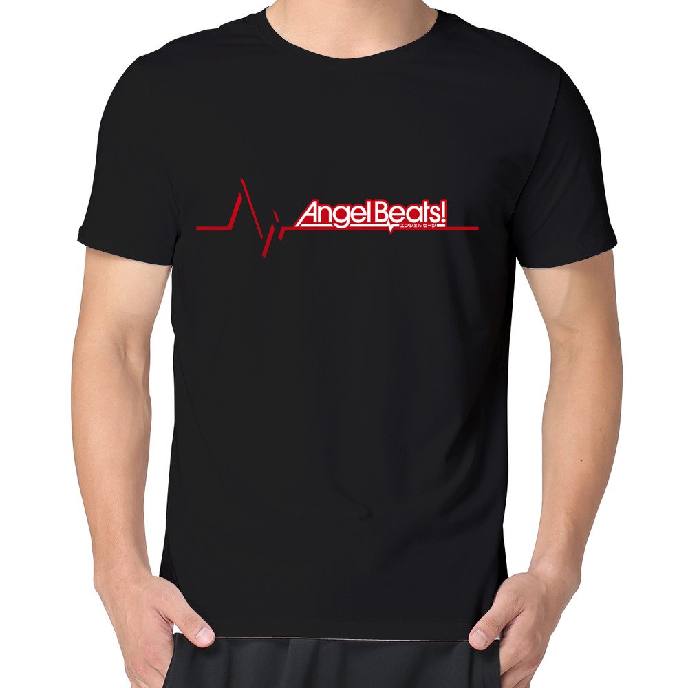 WERTY Angel Beats! P.A.Works Aniplex Fashion T Shirt T Shirts Men's