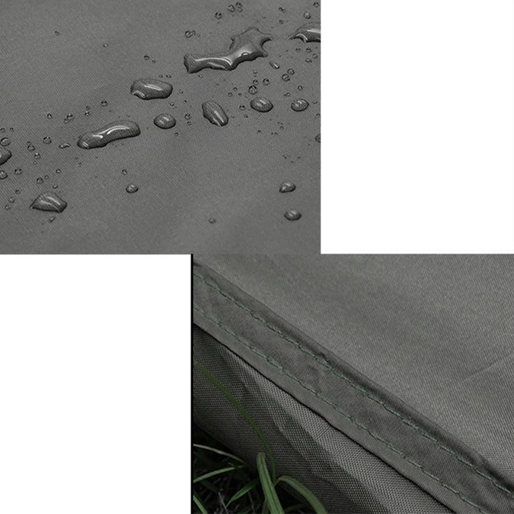 Tapis de sol imperméable pour baignoire et tentes de camping, tapis de sol Oxford 210D léger avec design facile à installer (200 x 80 cm)