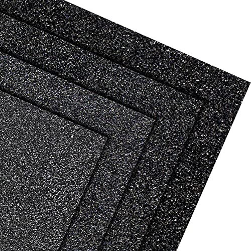 Augtouf 32 Pcs Wet or Dry Sandpaper Assortment, 40 to 100 Grit Fine Sand Paper for Wood, Metal, Resin, Automotive, Plastic - 9x3.6 Inches