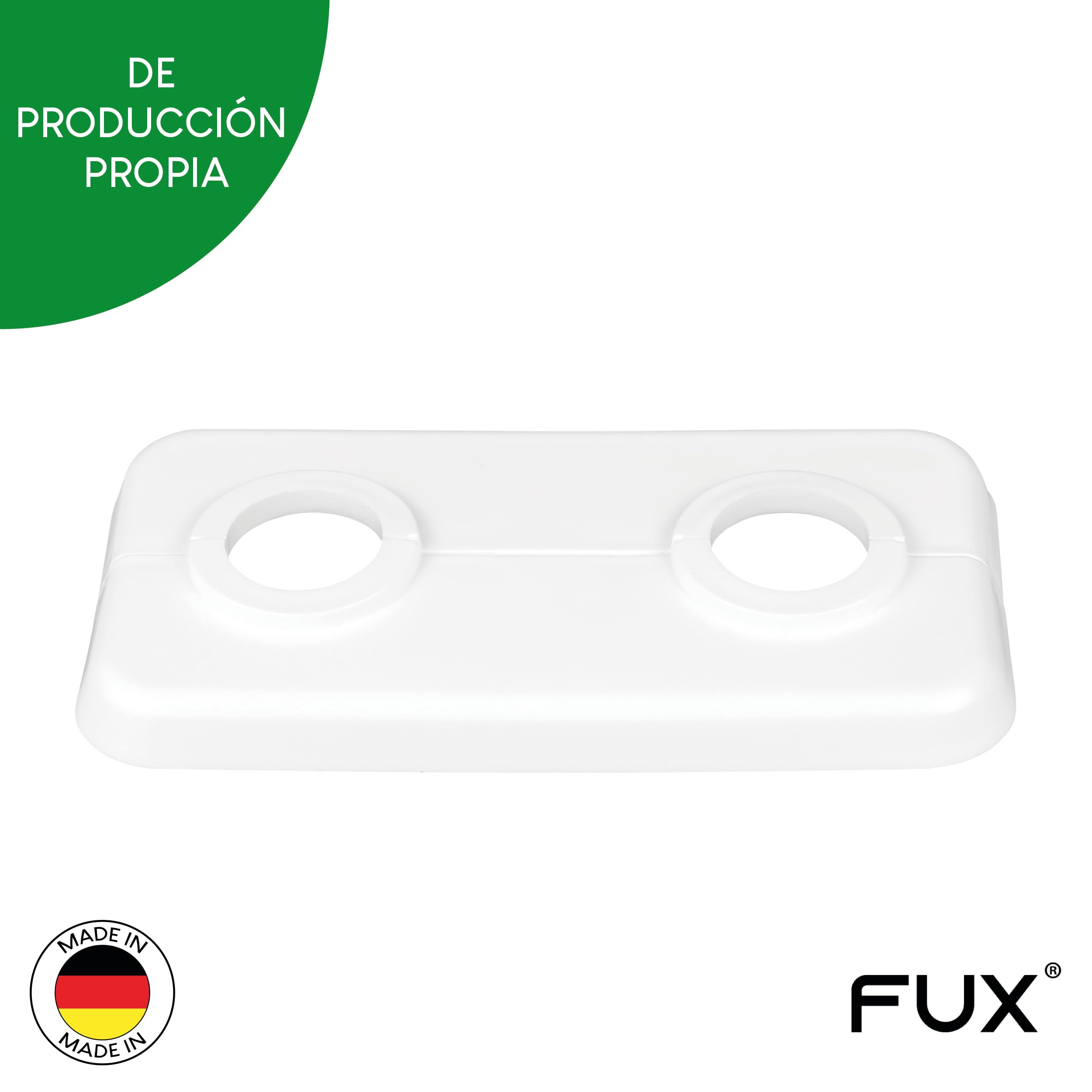 3 Piezas De Rosetas Dobles Para Tuberias De Calefaccion, Distancia Variable Entre Tubos, Diferentes Maderas Y Tamaños, Embellecedor, Cubre Tubos Radiador, Tapa (19mm, Arce