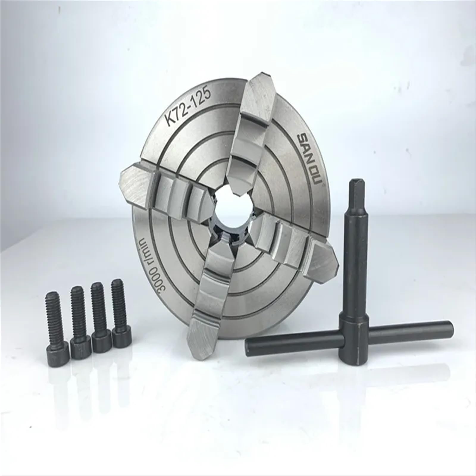 Amazon.com: RKVKHFJ 125mm Lathe Chuck SANOU 4 Jaw Independent