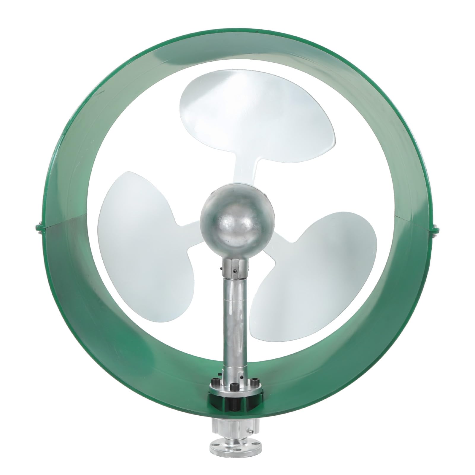 Generador de Turbina Eólica de 400 W, Alternador de Generador Eólico de Imán Permanente con Motor Síncrono de NdFeB, Arranque de 3,5 M S, Máximo de 70 M S para Carga en Casa de Cabina de