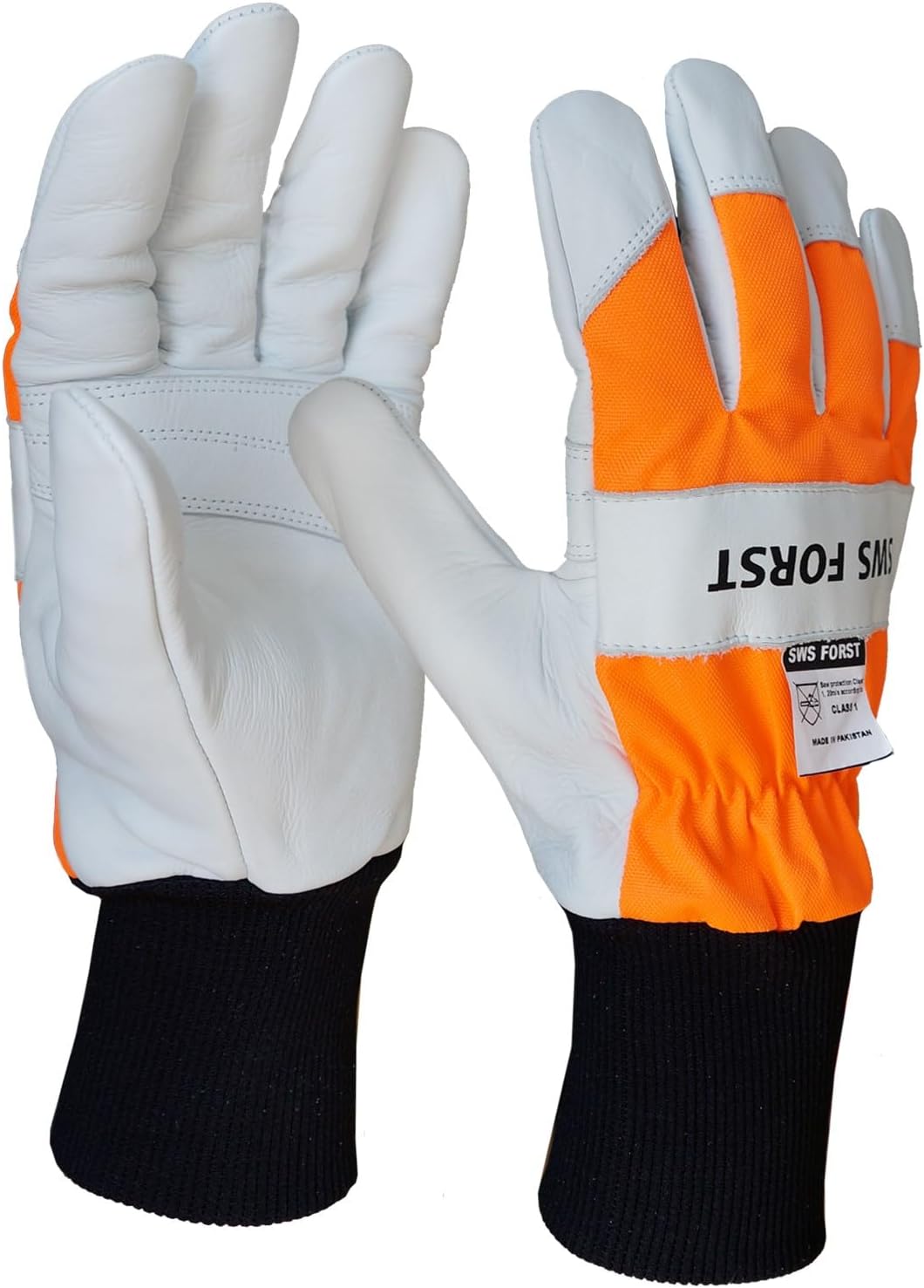 SWS Forst GmbH Schnittschutzhandschuh aus Leder