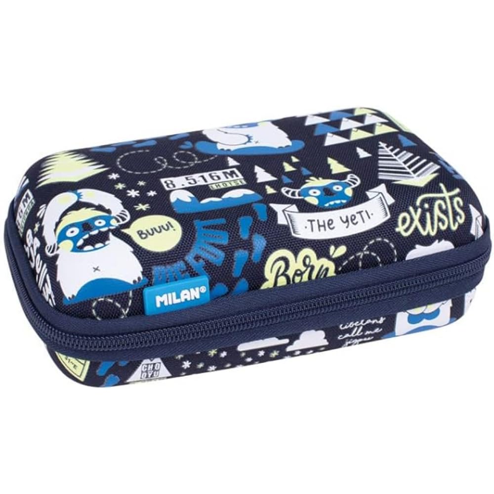 MILAN® The Yeti Semi-Rigid Kit 2 Cases with Special Series Contents, Navy Blue
