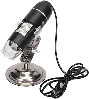 Skin Diagnosis Hair Analyzer, Handheld Skin Hair Scalp Detector, 0-200X Magnification Beauty Microscope for Measurement, Photo and Video Capture, HD Hair Skin Analyzer Machine