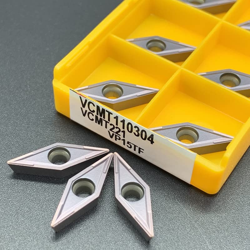VCMT110304 VCMT160404 VCMT160408 VP15TF UE6020 US735 herramientas para torneado CNC miniatura 3