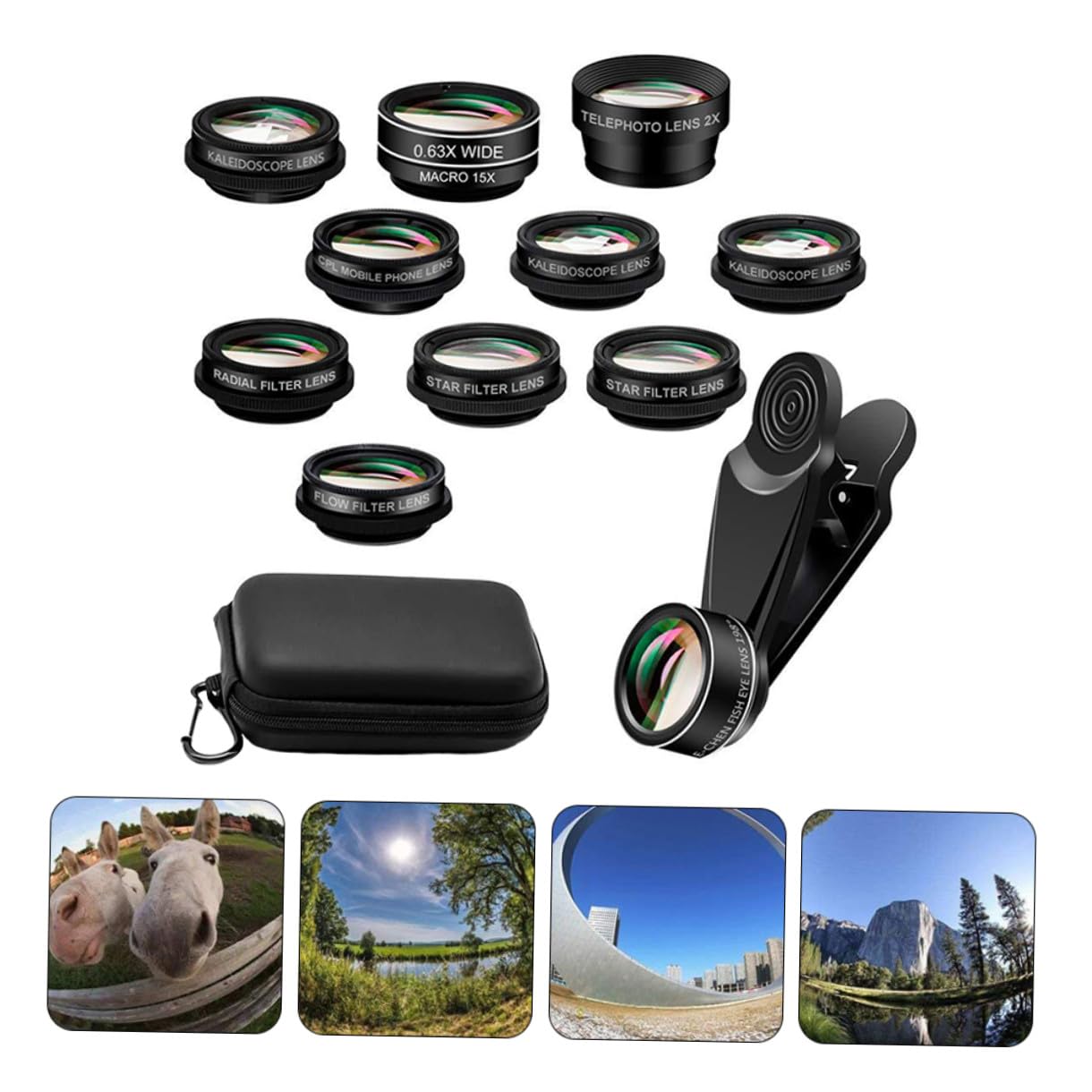 Holibanna Lentes para Fotografía De Teléfono Lente De Teléfono Móvil para Gran para Fotografía De