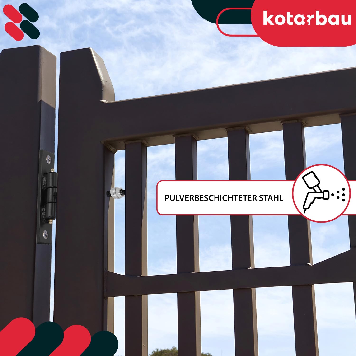 KOTARBAU® 2er Set Torband Einstellbar lang Schmiernippel Bolzenkugelgelagert für leichte Bewegung M12x100mm