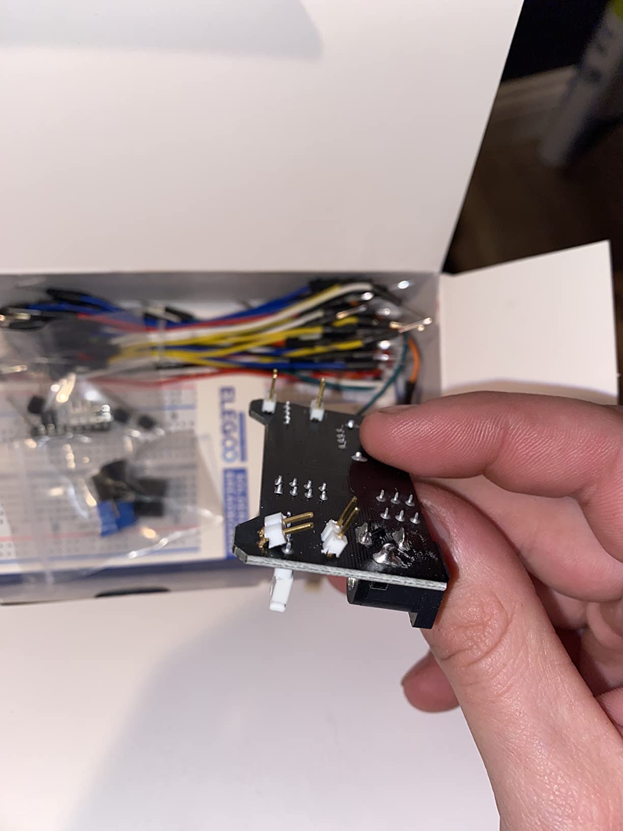 ProTechTrader Easy Electronics Component Pack - Learn Basic Electronics Kit (Book Sold Separately)