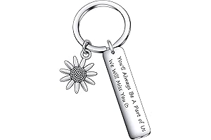 Heartfelt Farewell Keychain for Friends Moving Away or Coworkers Leaving