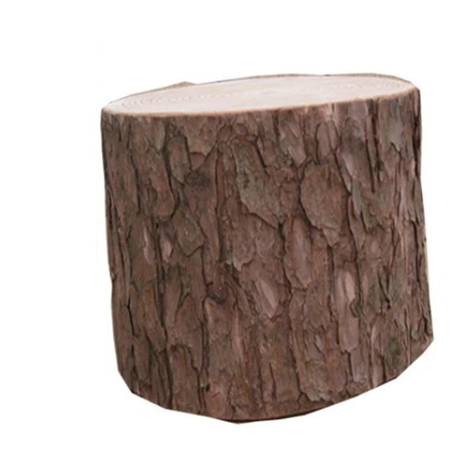 QuxetlRyz Wooden Tree Stump Decor 1pc Wooden Stick Small Stake Log Discs Sticks DIY Crafts Photo Props For Home Garden Wedding Party Hand Painting Base Decoration(5-6 cm 10cm)