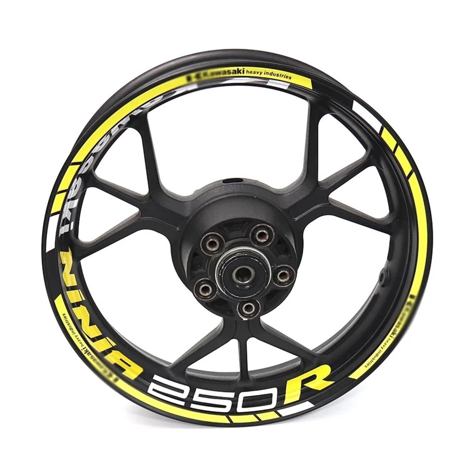 バイク ホイール ハブ ステッカー デカールに適合するカワサキ用に適合