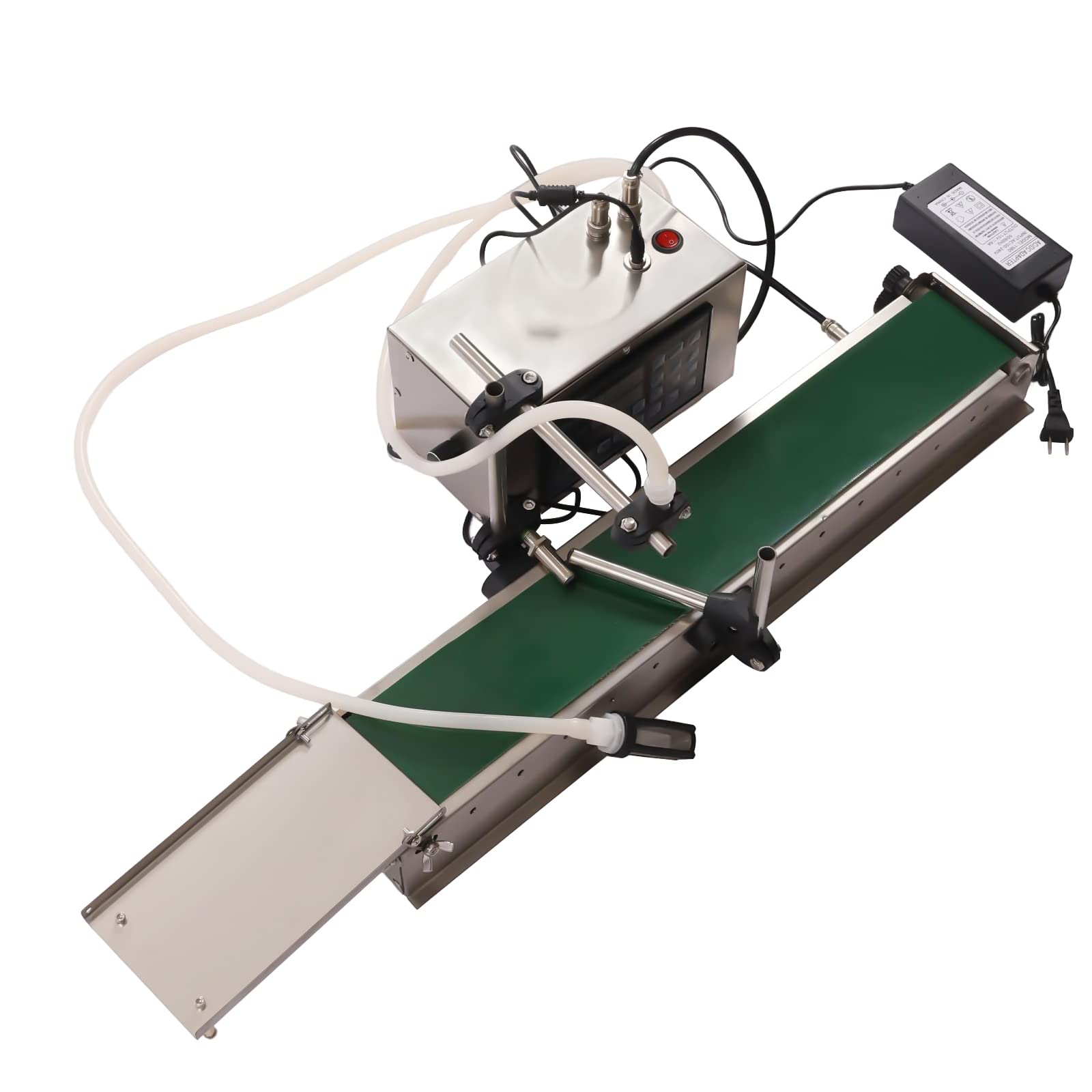 Liquid Filling Machine?Single Head Automatic Juice Sauce Bottle Tube Filling Machine,Digital Control Filler For Perfume Oil Water Juice (Heat Resistance)0.92gallon/min