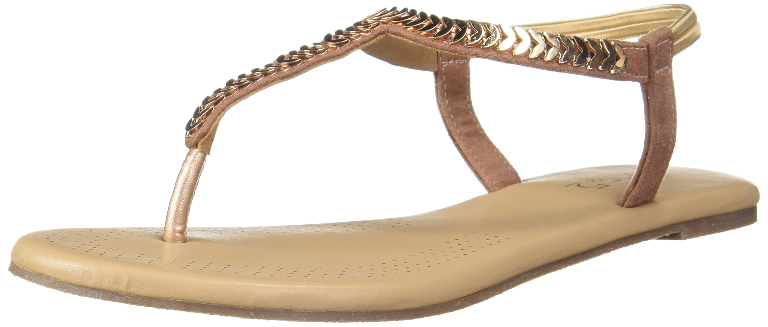 Inc.5 womens 100897_peach Flat Sandal