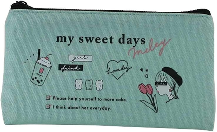 Amazon Co Jp ペンケース フラット ペンポーチ マイスイートデイズ Choose Meシリーズ Q Lia 筆箱 文具 グッズ 通販 文房具 オフィス用品