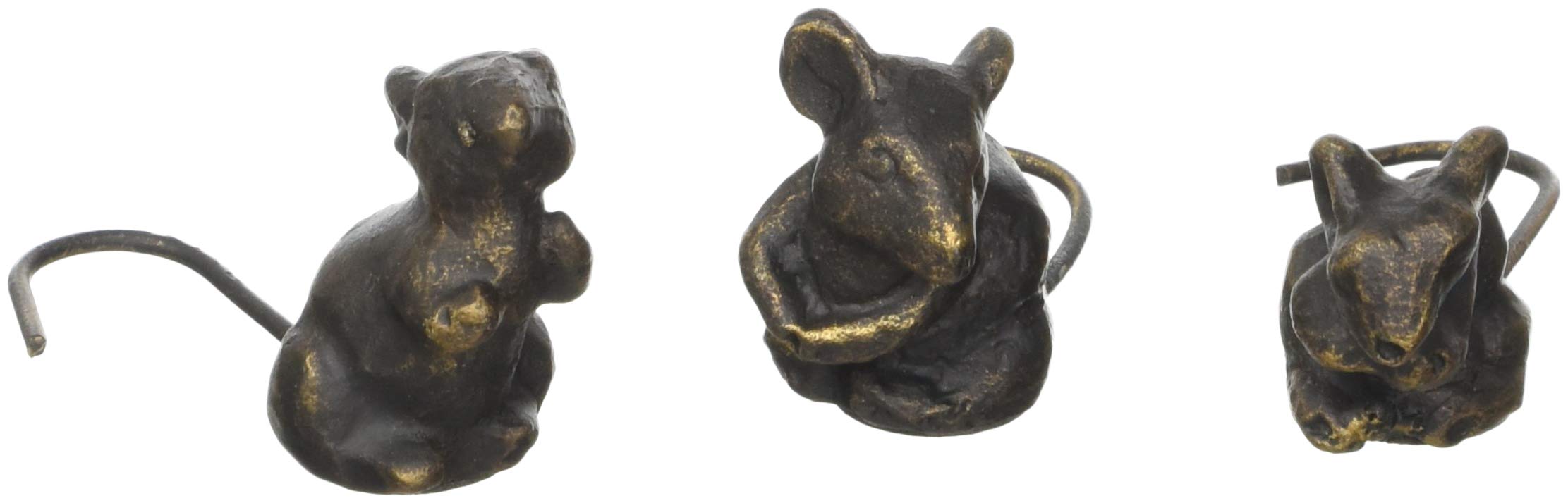 Bronce de Cyan Design tres ciegos mice escultura exclusiva de alta gama
