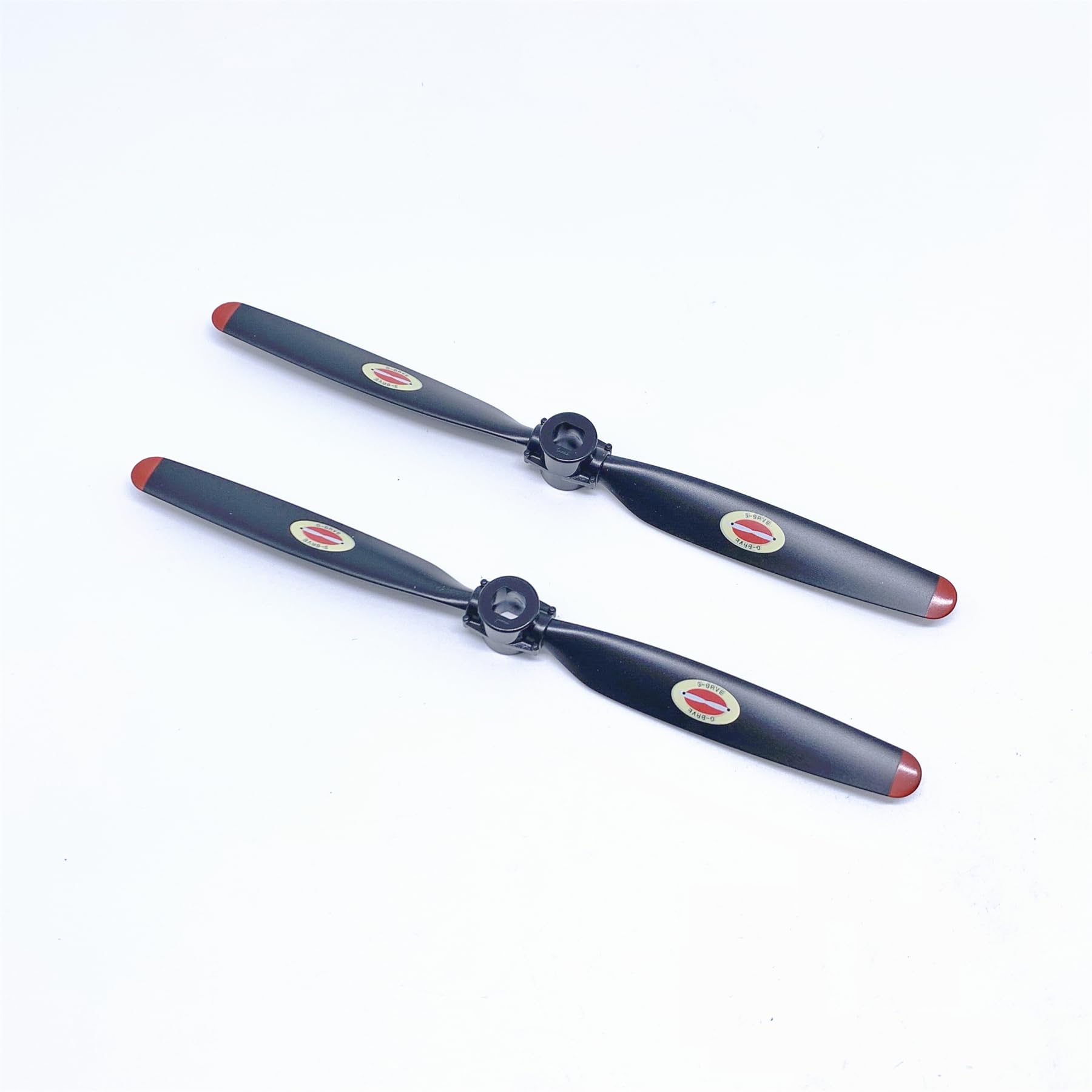 KingVal 2PCS/Set Replacement Propeller Prop Blade RC Parts Compatible with WLtoys XK A300 RC Airplane Glider (Red)