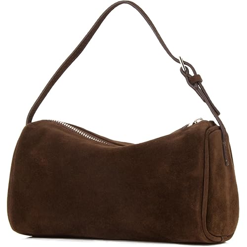 Premium Suede Leather Crossbody Purses for Women, Small Shoulder Bag with Adjustable Strap and Crossbody Hobo Bag