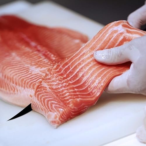 Miniatura 9 de DPNAO Cuchillo de filete de pesca, hoja afilada y flexible de acero inoxidable de 7 a 9 pulgadas, cuchillos de nivel profesional para filetear y