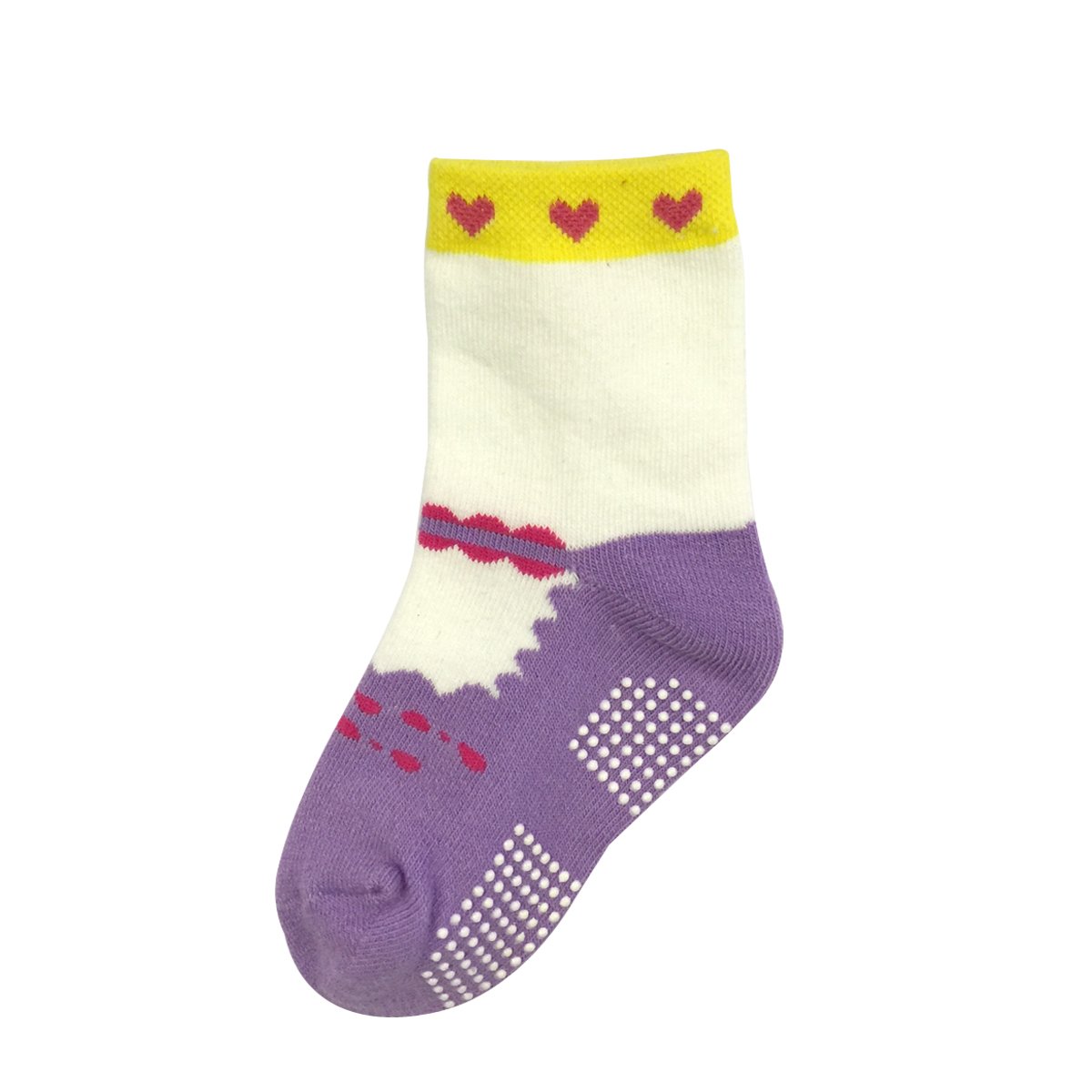 Wrapables Precious Mary Jane Anti-Rutsch-Socken, 6 Stück