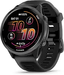 Garmin Relógio Forerunner 570 Cinza com Preto 47mm com Monitor Cardíaco de Pulso e GPS