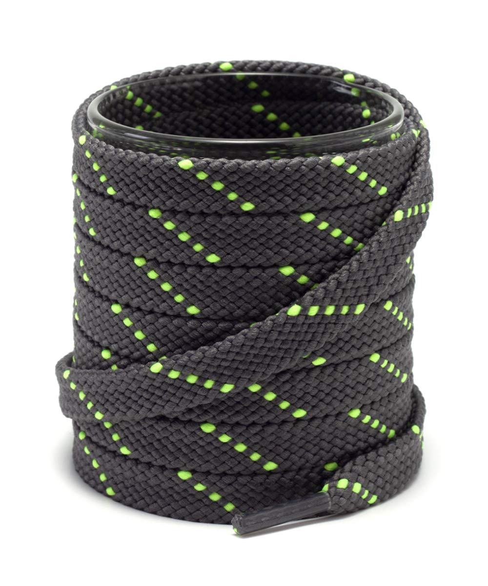 Shoemate Stylish Thick Flat 5/16" Shoe Laces for Sneakers and Athletic Shoes, Shoe Strings