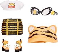 Vista 5 de Sorpresa chica tigre borrosa