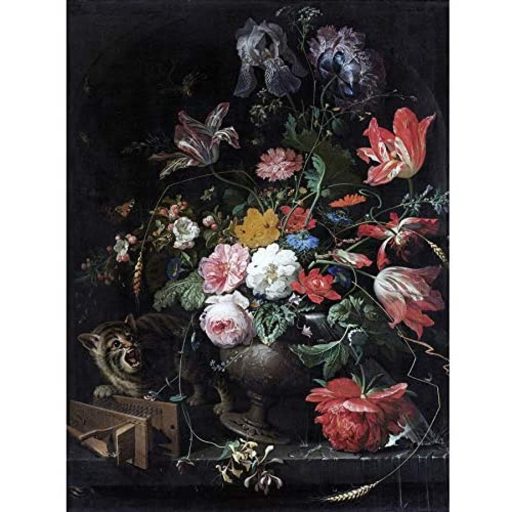 Artery8 Mignon The Overturned Bouquet Painting Unframed Wall Art Print Poster Home Decor Premium
