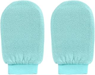 MSKJ The Original Kessa Hammam Scrubbing Glove Women Scrubbing Towel Double Side Spa Scrubbing Towel Dead Skin Removal 2PCS