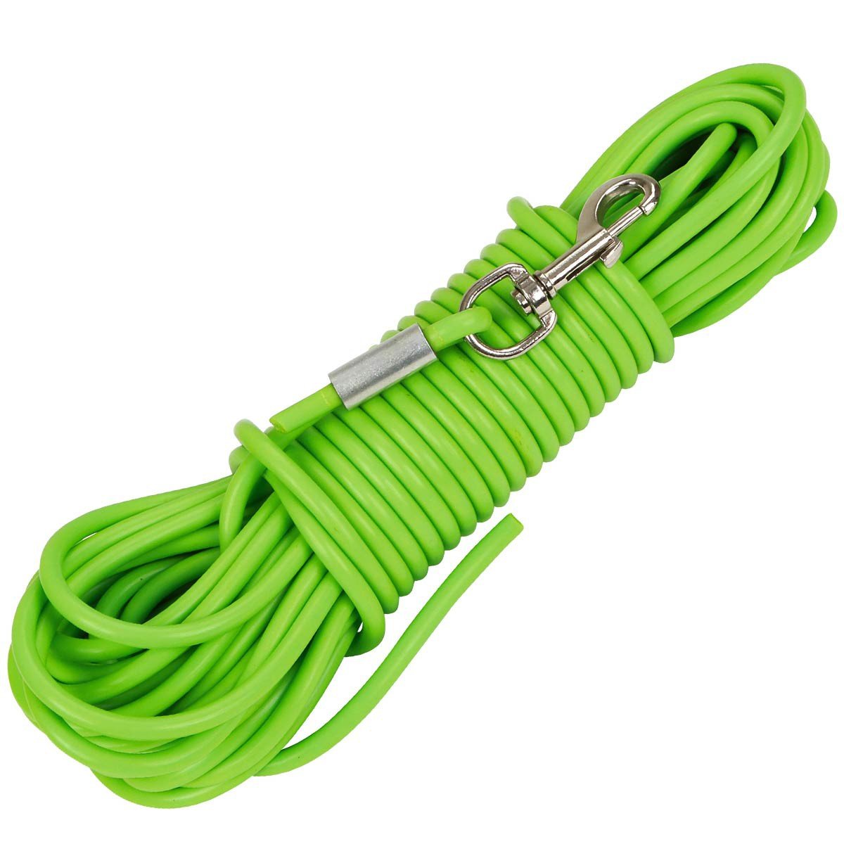 Kerbl PVC Tracking Leash, 15 m, Green