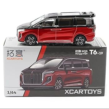 Amazon.co.jp: XCARTOYS 1 64 紅旗 Hongqi HQ9 ブラック×レッド