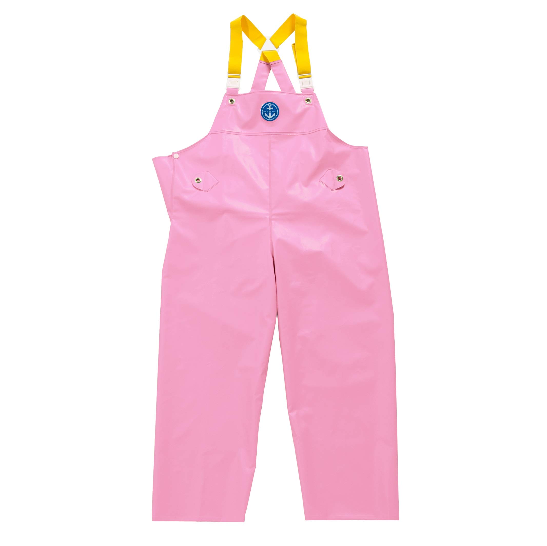 Amazon.co.jp: 水産マリンレリー 胸付ズボン Mサイズ ピンク 漁師の