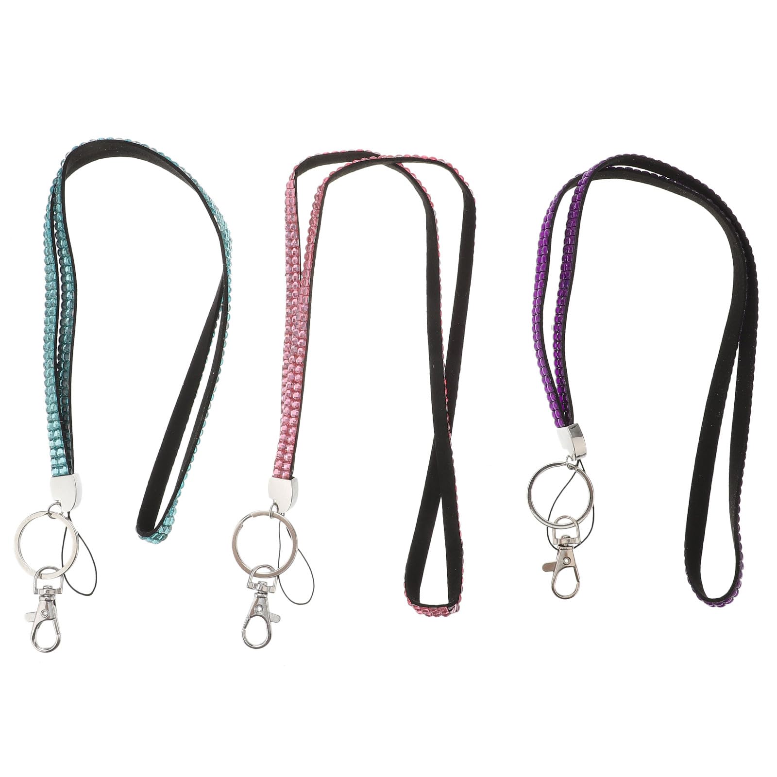 Cordones para móvil de gemas con 3 piezas de aleación para fundas 8