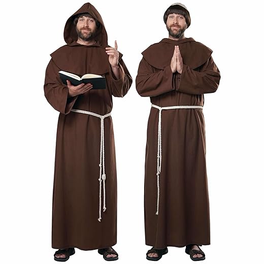 California Costumes, Renaissance Friar, Men's