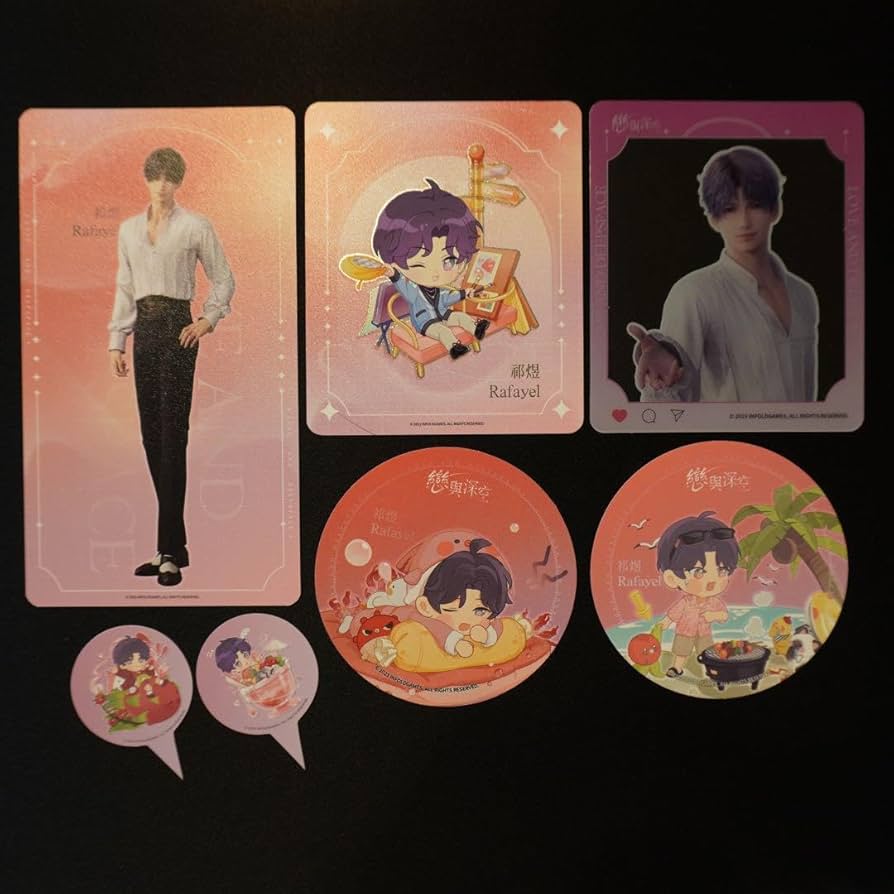 ※恋と深空※ 台湾限定 コラボカフェ 特典 レイ セット 恋と深空※ 台湾限定 コラボカフェ 特典 レイ セット 恋と深空