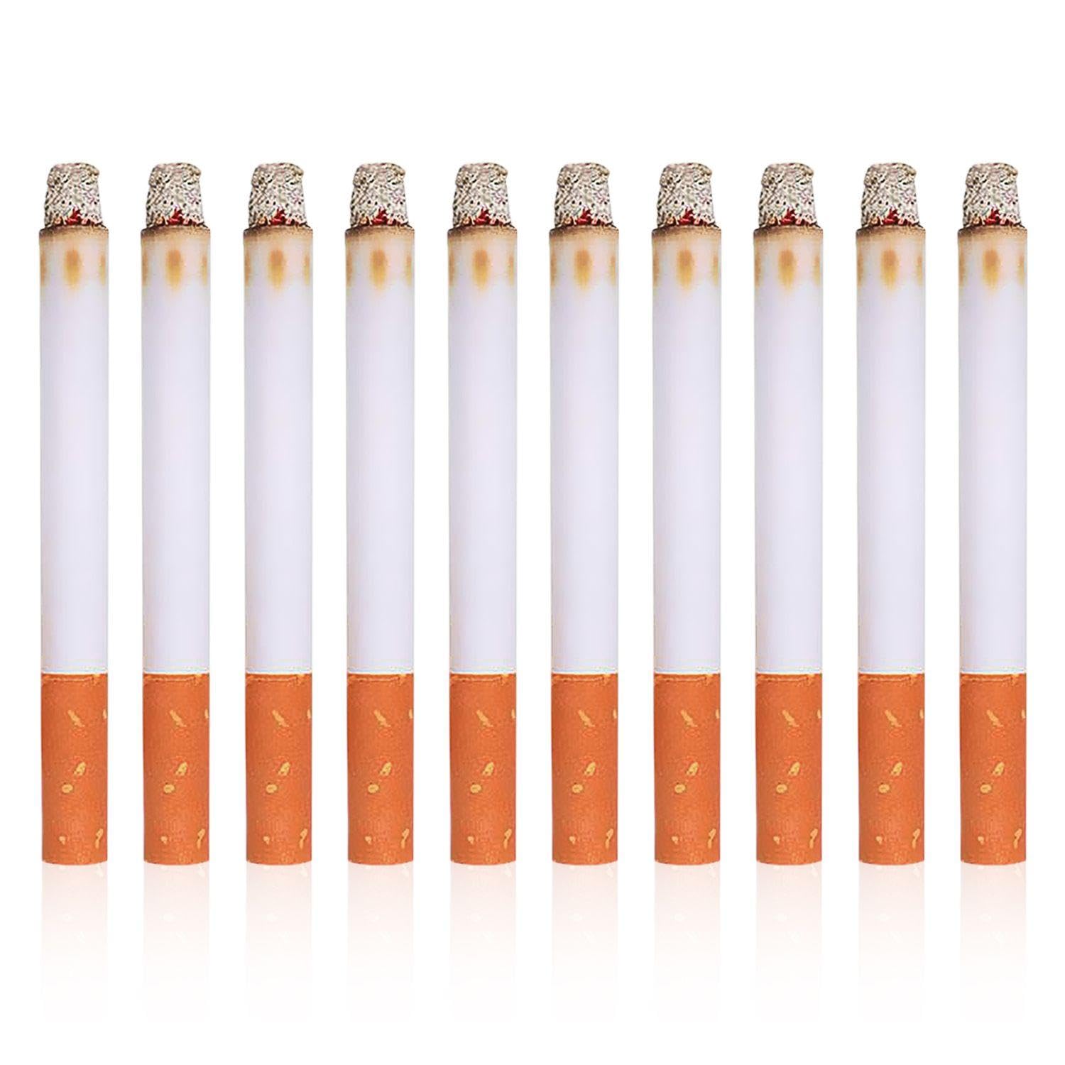 TVSVKWE 10 Pieces Of Imitation Cigarettes, Prank Toys, Party Props, Funny Toys, Photo Props.