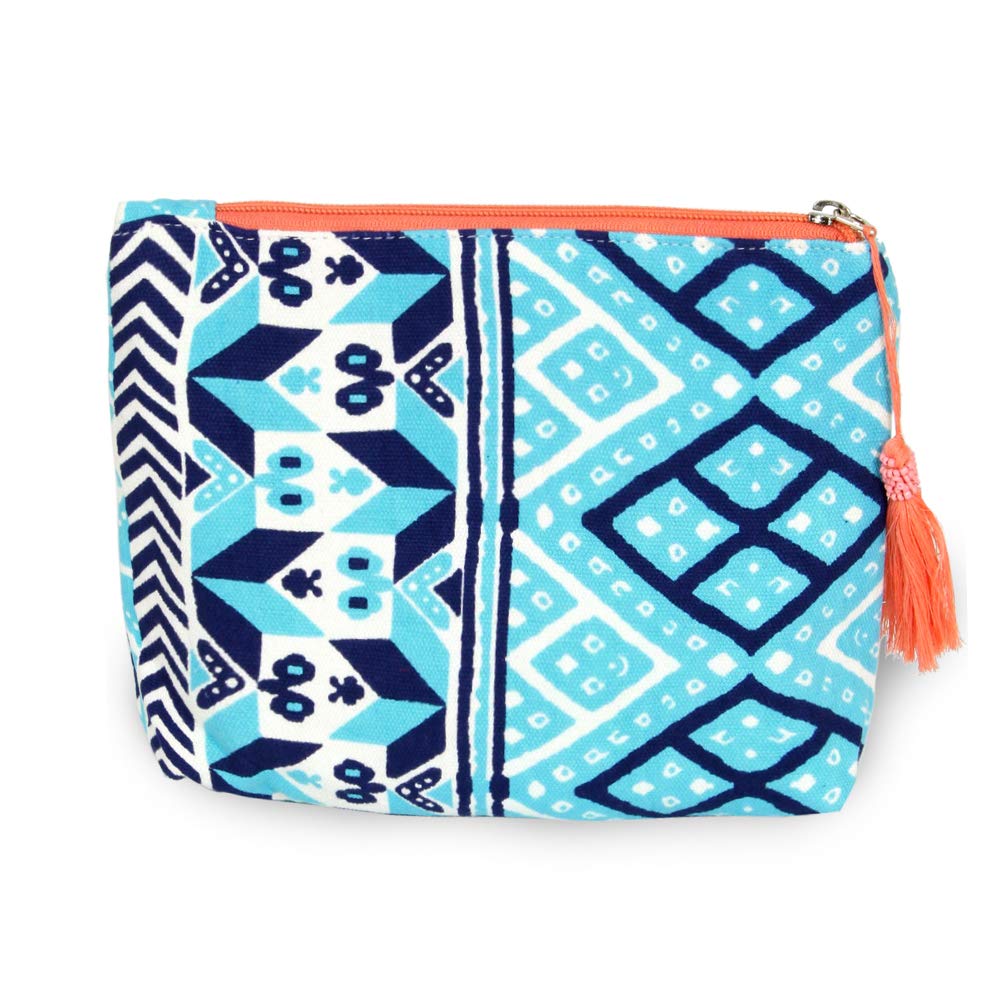 CCFW Cosmetic Pouch Bag Clutch Handbag Casual Purse Cosmetic Make-up Case Pouch Bag Clutch Handbag Casual Purse (Turquoise Multi)