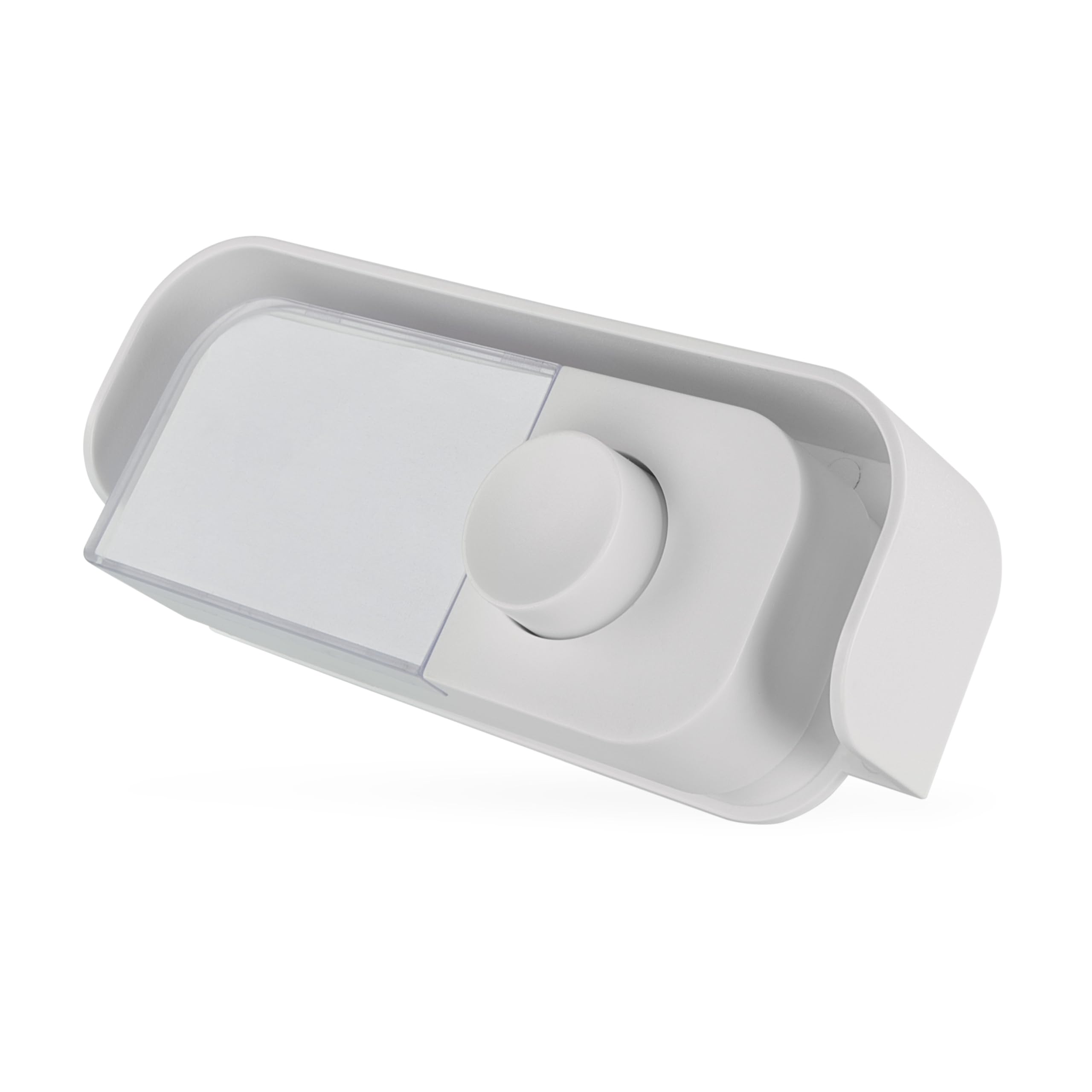 EMOS - Bell Push for 2-Wire doorbell - Classic Front Door doorbell Push with Name Plate - White Bell Button Compatible with doorbell P57101, P57102 - Wired, max. 24 V DC
