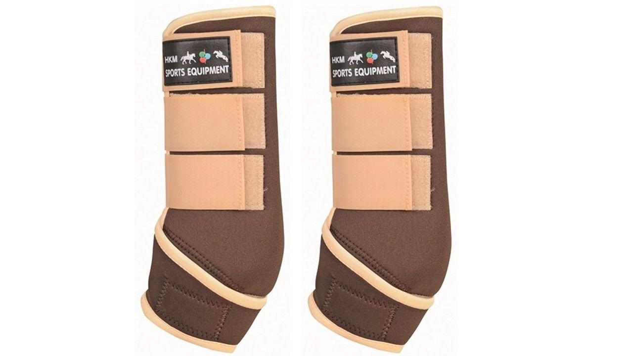 HyIMPACT Brushing Boots - Black: Medium