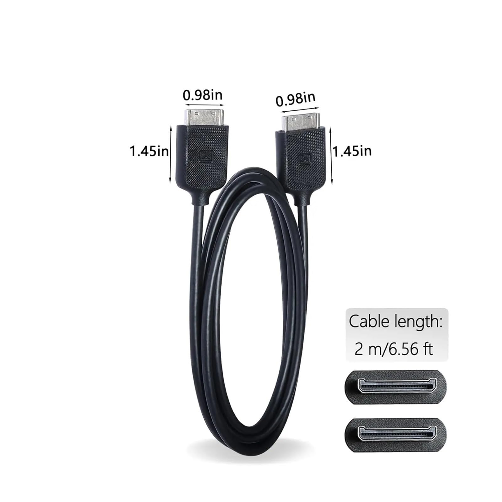 Cavo One Connect 2M BN39-02209B BN3902209B, Compatibile for Samsung, KS7000 KS7500 KS8000 KS9000 KS9500 KS9800 KS9810 TV Serie KS Display Accessori Filo