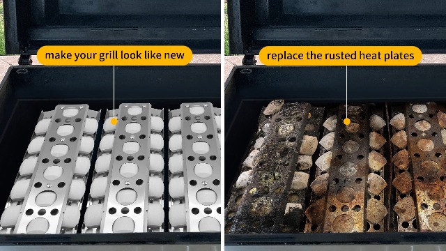 Amazon.com : GasSaf Heat Plate Replacement for Select Turbo Grill