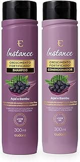 Eudora Kit Instance Açaí e Bambu: Shampoo 300ml + Condicionador 300ml